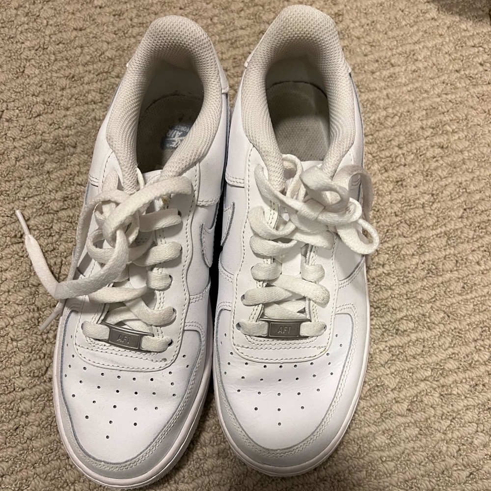 White Air Force 1’s   Worn one time